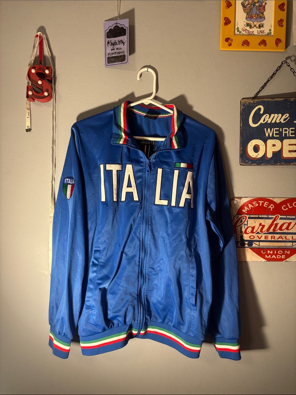 Italia Blue Jacket unisex